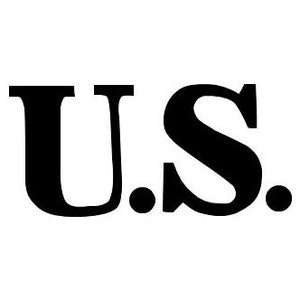 U.S. Stencil WWII Vector SVG Design, 2 Sizes