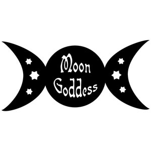 Mond Göttin SVG-Datei