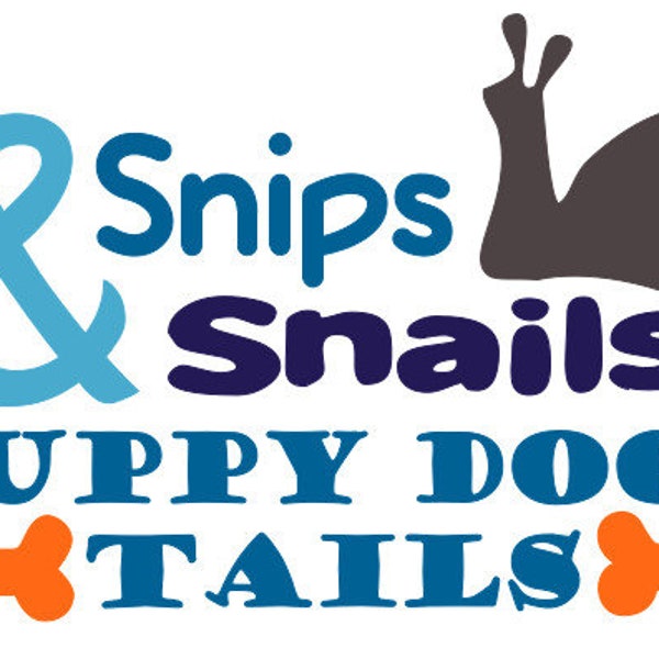 Snips and Snails Etsy