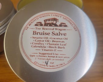 Ungüento de consuelda y caléndula para hematomas / Bálsamo herbal natural para el alivio del dolor