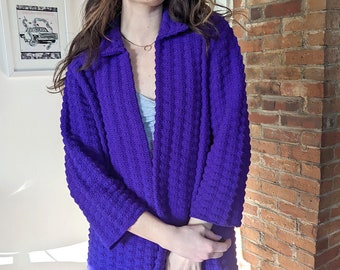 royal purple sweater