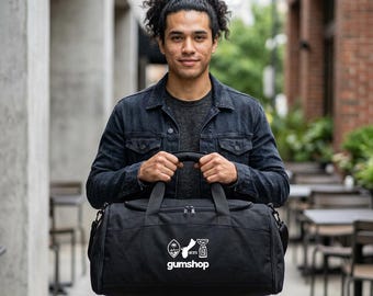 Guam Seal 671 Gum Shop Gym Bag - Island Logo Travel & Workout Tote