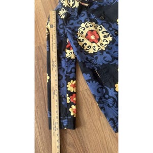 Anthropologie Bica Cheia Floral Medallion Whimsical Swing Jacket Coat Women S image 9