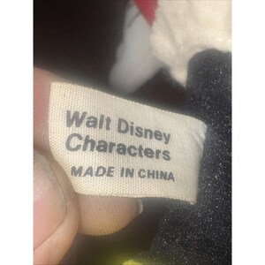 Vintage 1982 Minnie Maus Plüsch aus Tokyo Disneyland 11 "Mit beweglichen Armen Bild 6