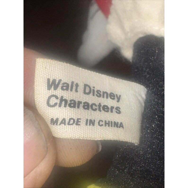 Vintage 1982 Minnie Maus Plüsch aus Tokyo Disneyland 11 "Mit beweglichen Armen Bild 6
