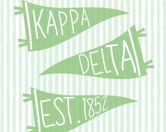 Show off your KD pride in style! New Kappa Delta prints available now perfect for dorms, gifts, or big/little reveals!