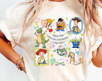 Comfort Colors® Disney Toy Story Shirt, You've Got A Friend In Me Shirt, Disneyland Trip Shirt, Back To School Shirt, Disney Teacher Shirt