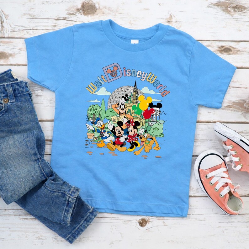 Retro Walt Disneyworld Comfort Colors Shirt, Vintage Disneyworld Shirt, Mickey And Friends Shirt, Retro Disney Shirt, Disney 2026 Trip Tee bild 9