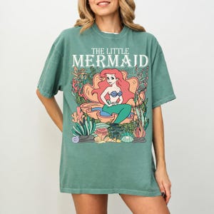Retro Vintage Ariel The Little Mermaid Shirt, Ariel Mermaid Shirt, Vintage Retro Ariel Shirt, Ariel Flounder Shirt, Disney Princess Shirt bild 3