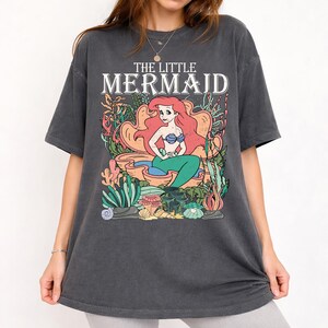 Retro Vintage Ariel The Little Mermaid Shirt, Ariel Mermaid Shirt, Vintage Retro Ariel Shirt, Ariel Flounder Shirt, Disney Princess Shirt bild 4