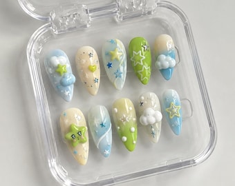 NCT Wish Nail Set - Etsy