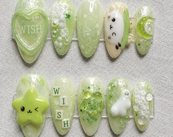 NCT Wish Nail Set - Etsy