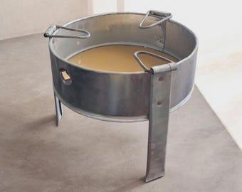 Moroccan Metal Brazier for Charcoal -Traditional Cooking & BBQ Grill