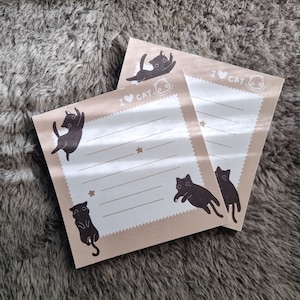 Black cat - Notepad  30 sheets