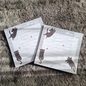 Black cat - Notepad  30 sheets