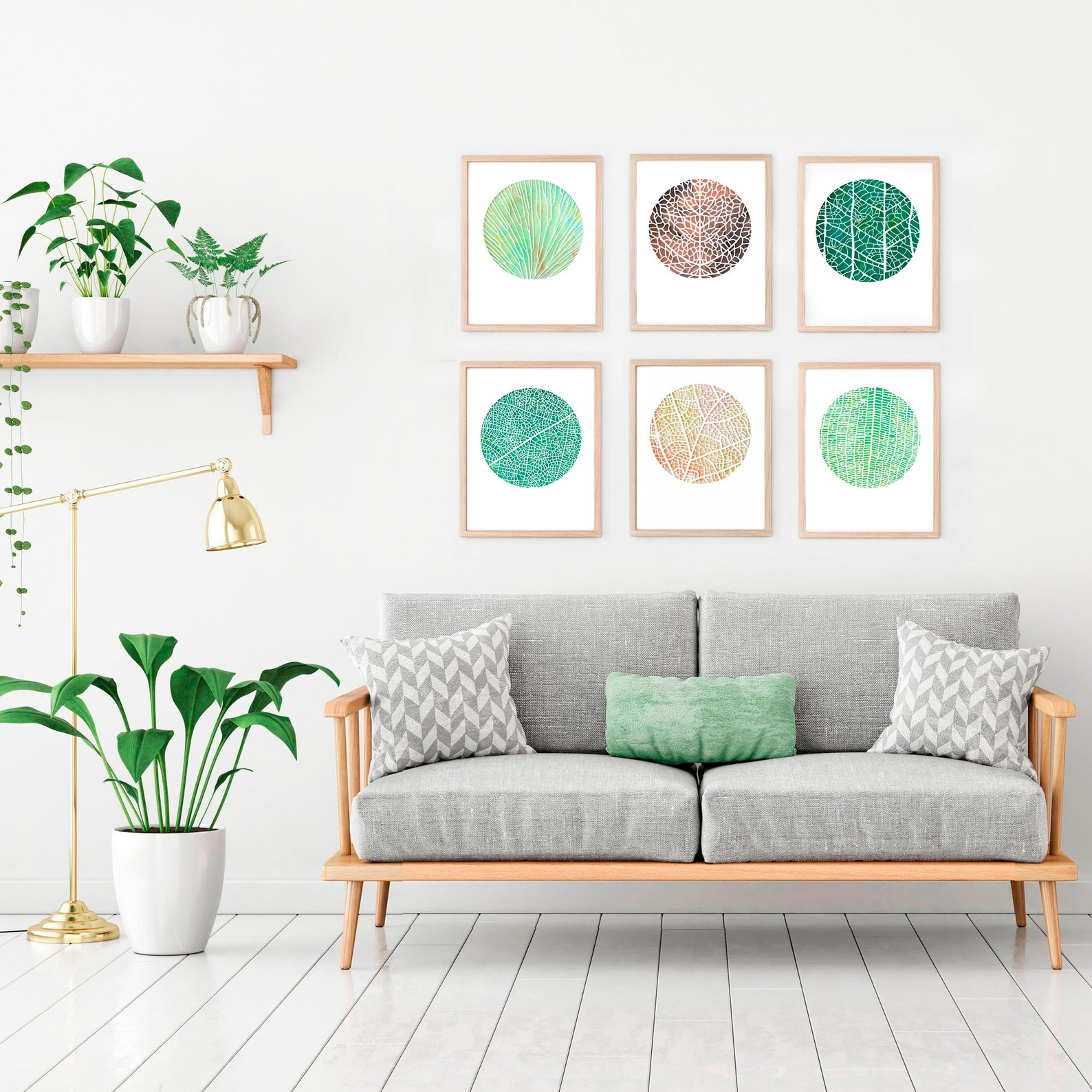 Fine art print set limited edition prints wall art leaf art Etsy