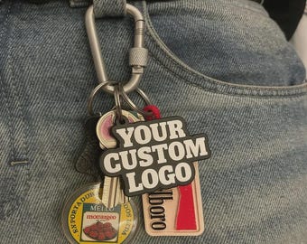 Personalisierter NFC Tap Schlüsselbund: Benutzerdefiniertes 3D gedrucktes Design