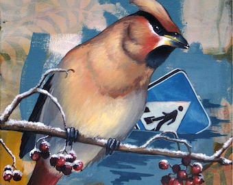 Originele kunst "Fill up the sky 01"