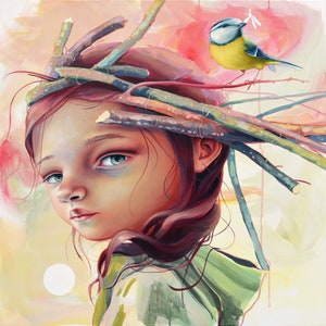 Limited edition Giclee print &quot;Entwined 02&quot;