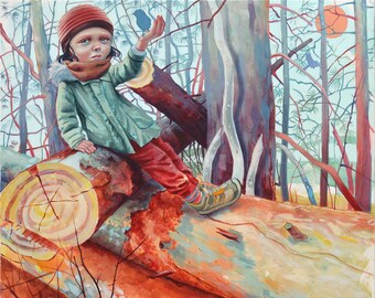Limited edition gicleeprint "Hout"