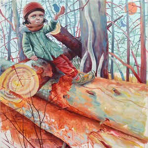 Limited edition Giclee print &quot;Timber&quot;