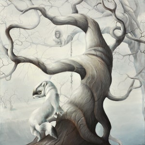 Limited edition Giclee print "After the party" pop surrealism, popart, lowbrow art, juxtapoz, new contemporary, urban art