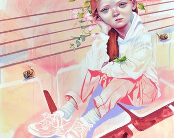 Gicleeprint in beperkte oplage "Close and possible 07"