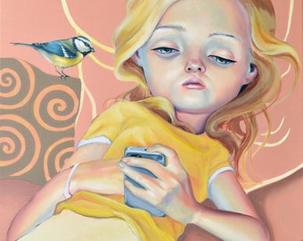 Limited edition gicleeprint "Little voice"