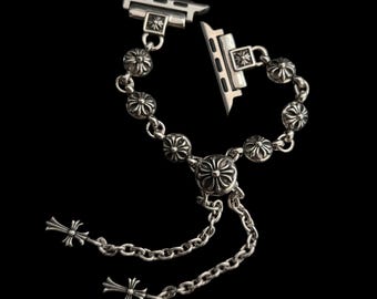 Gothic Cross Cross Ball Apple Watch Band, Unisex Watch Band, B0