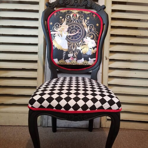 Alice in Wonderland Inspired Louis Chair - Etsy