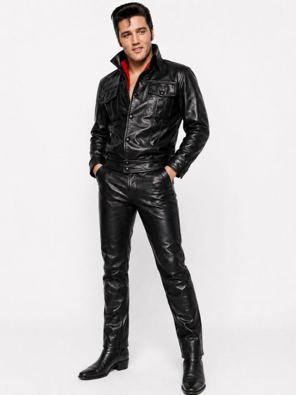 Elvis presley leather suit - Etsy 日本