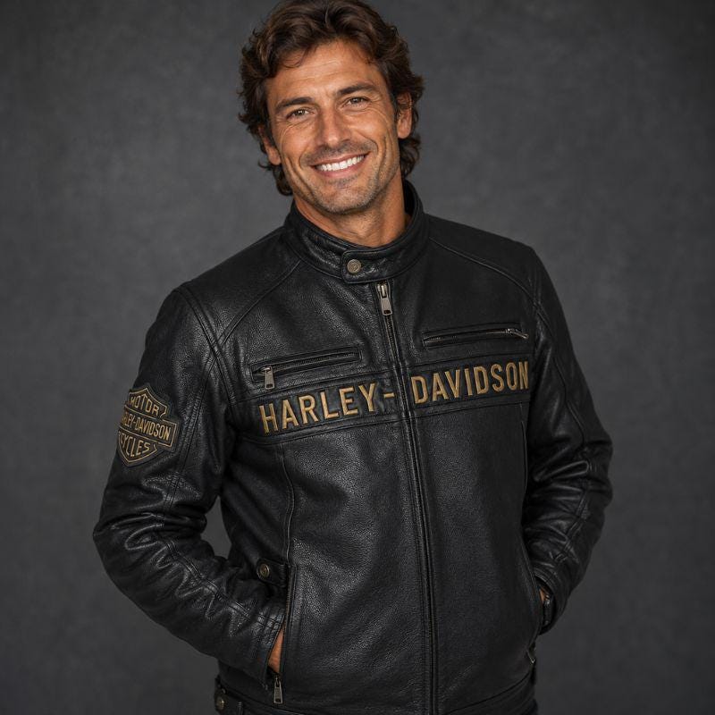 Harley davidson leather jackets - Etsy 日本