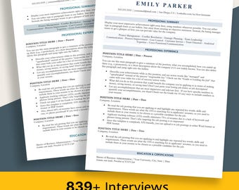 ATS Resume Template Design: Get a high-ATS-score resume design template to help you land your dream job.