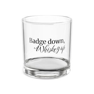 Retired police officer gift, Police Retirement Gifts, Police officer retirement gifts, FREE SHIPPING, Work Anniversary Gift, Whiskey Glass,