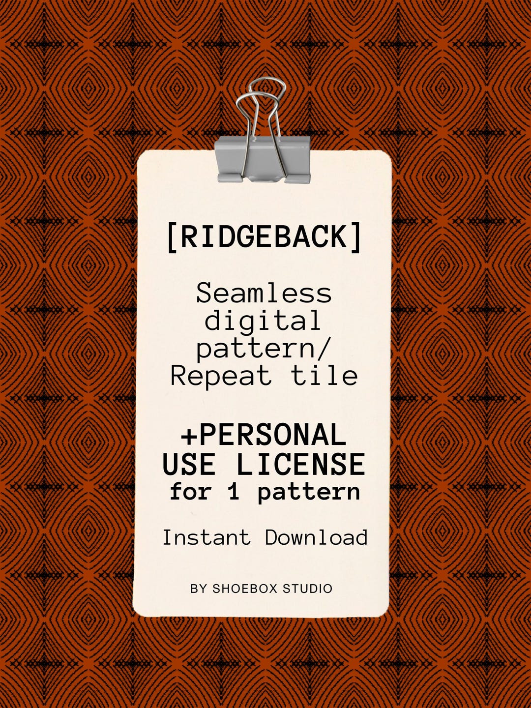 Swirl Ridgeback Pattern Ridgeback – Seamless Digital Pattern / Repeat Tile – Personal Use ...