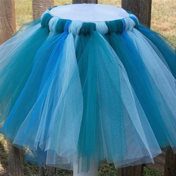 Sea-Mist: Classic Style Tutu (Fits most 6-18 mo old babies)