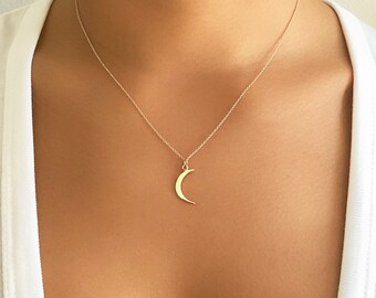 moon locket gold