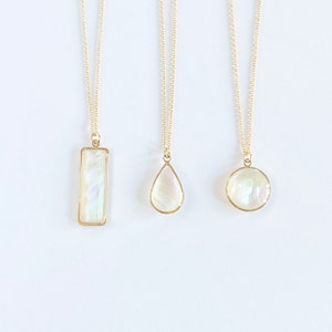 Colar de madrepérola dourado, joias de pérolas, colar com pingente de pérolas, presente para ela, brincos para madrinhas, presente para o dia das mães