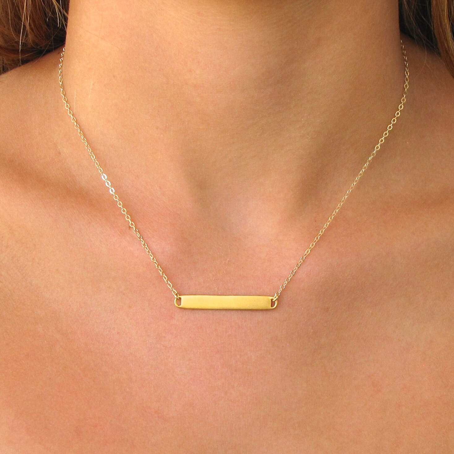 Etsy bar necklace Clearance