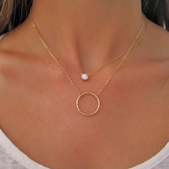 3 floating 2024 diamond necklace