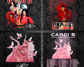 Cardi B PNG File: T-Shirt Print Ready (Digital Download)