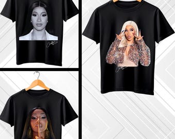 Cardi B PNG File: T-Shirt Print Ready (Digital Download)