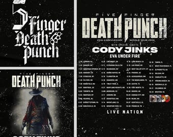 Death Punch PNG File: T-Shirt Print Ready (Digital Download)