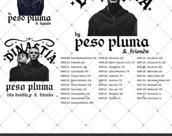 Peso Pluma PNG: T-Shirt Design (Digital Download)