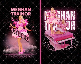 Meghan Trainor PNG File: T-Shirt Print Ready (Digital Download)