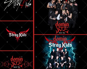 Stray Kids PNG: T-Shirt Design (Digital Download)
