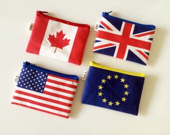 Flag Of Somalia Custom Zip Handbag Coin Purse Change Cash Wallet