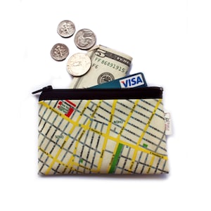 New York Karte Reißverschluss Tasche Brieftasche, besonderes Geschenk, Brieftasche, Frauen Brieftaschen, Herren Brieftasche, auf Verkauf