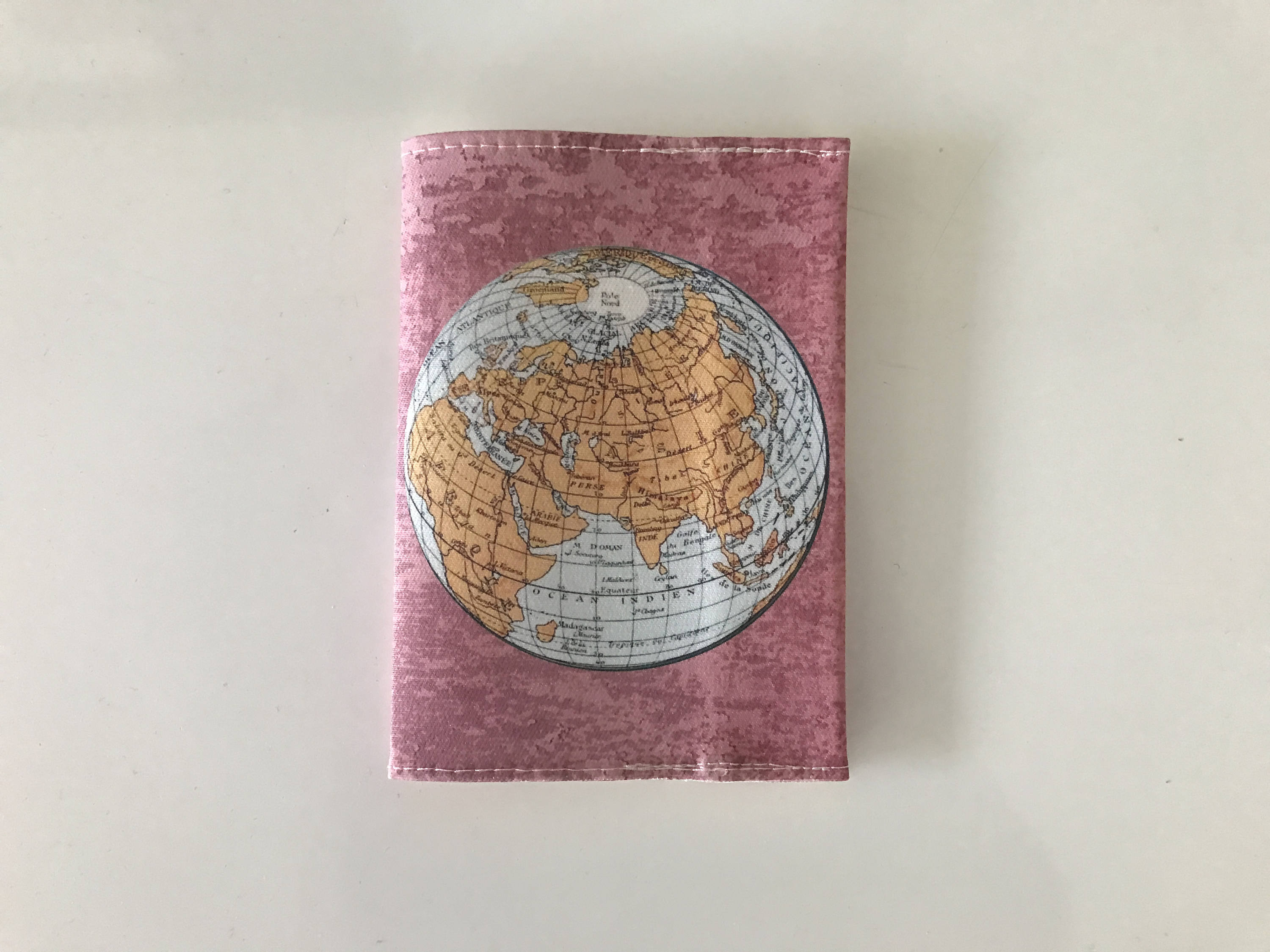 World Map Passport Cover Passport Case With a Print of an - Etsy
