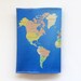 World Map Passport Cover - Passport Case With a Print of the Map of the ...